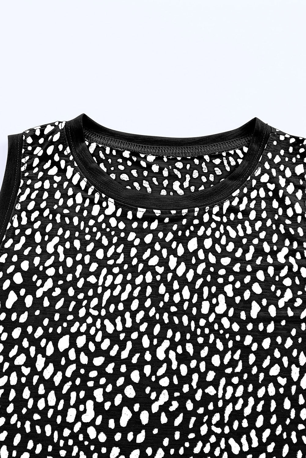 Printed Round Neck Tank